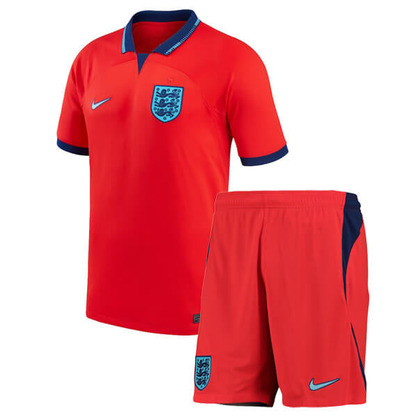 Camiseta + short Inglaterra visitante niño 2022/2023