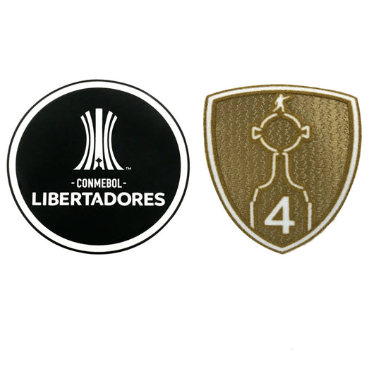 Copa Libertadores 4 vista sobre fondo blanco