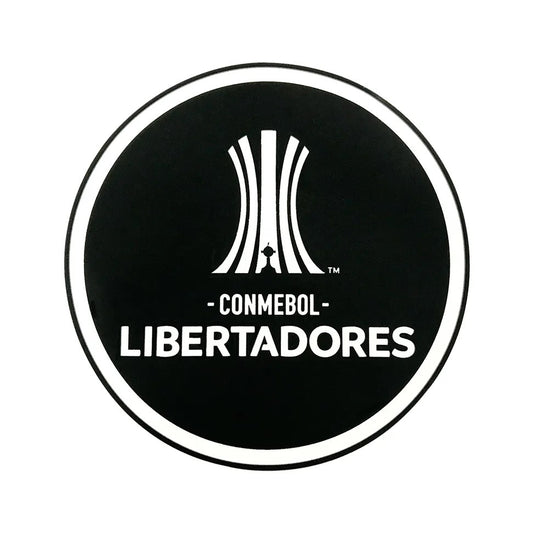 Parche Logo Libertadores 2022 vista sobre fondo blanco