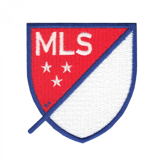 Parche MLS vista sobre fondo blanco