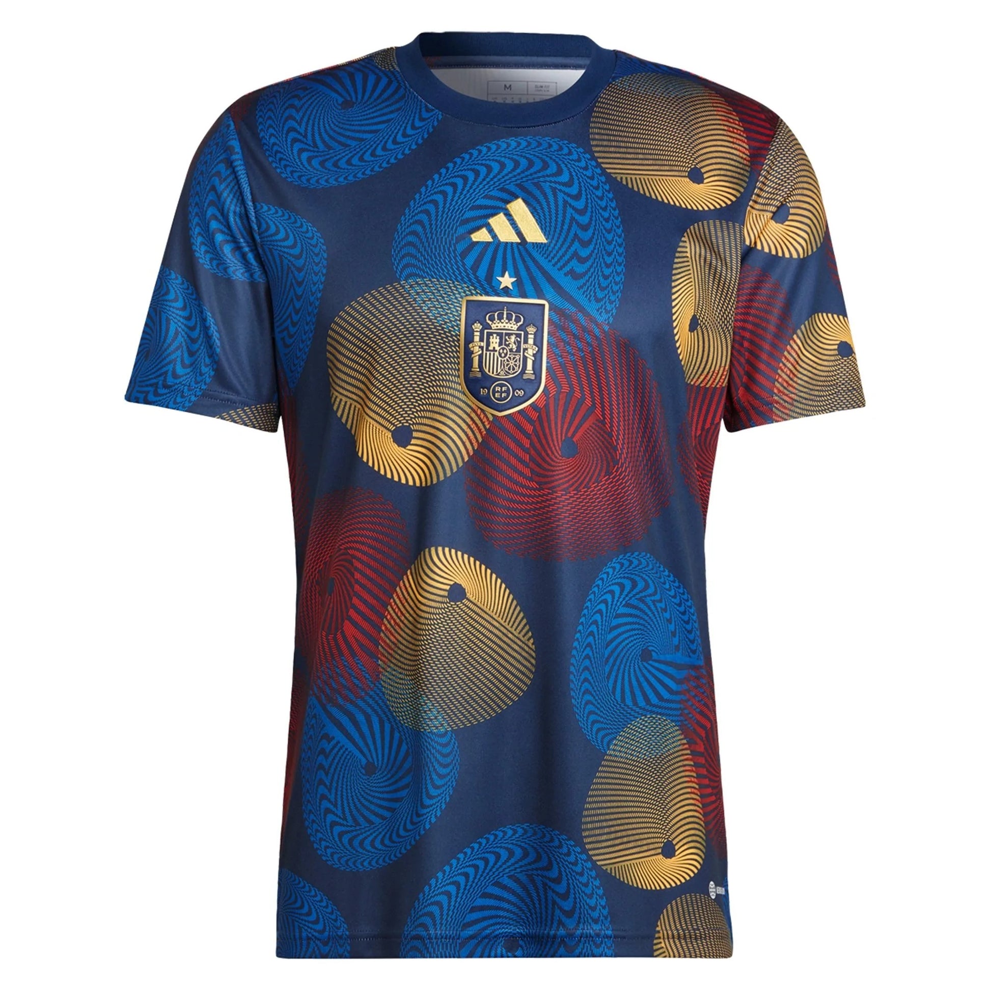 Camiseta España 2022 Pre-Match Azul