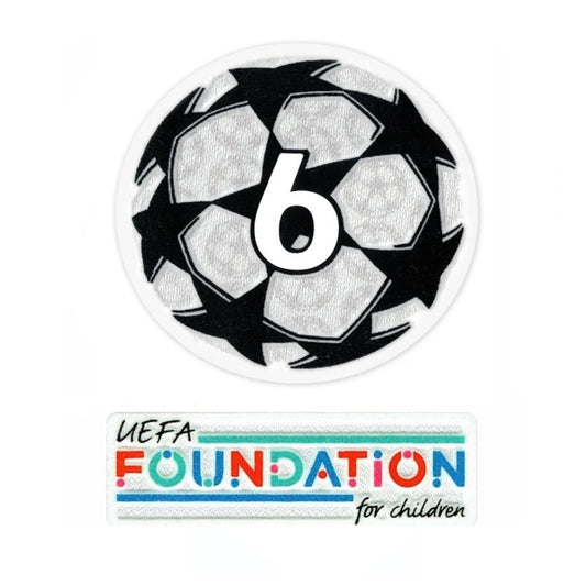 Logo UEFA Champions League 6 + UEFA Foundation