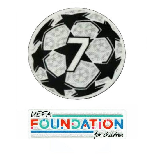 Logo UEFA Champions League 7 + UEFA Foundation